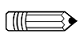 Image of a pencil in place of a dot point