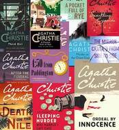 Agatha Christie's book covers