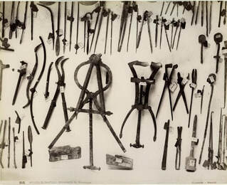 Pompeii doctor's instruments