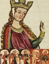 Engraving of Eleanor of Aquitaine