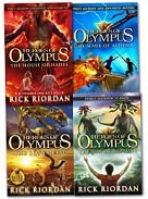 Heroes of Olympus series covers