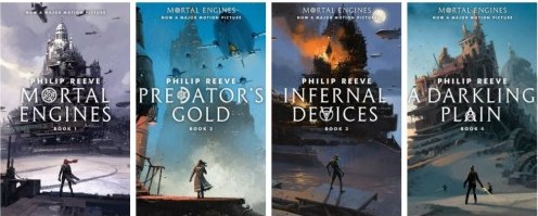 Mortal engines series covers