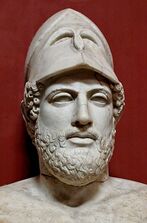 Photograph of the bust of Pericles