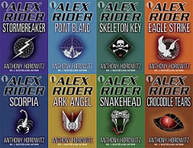 Alex Rider series covers