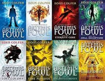 Artemis Fowl series covers
