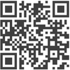 QR code for a video of the author talking about Please don't hug me