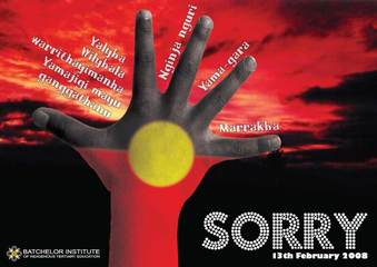 National Sorry Day poster