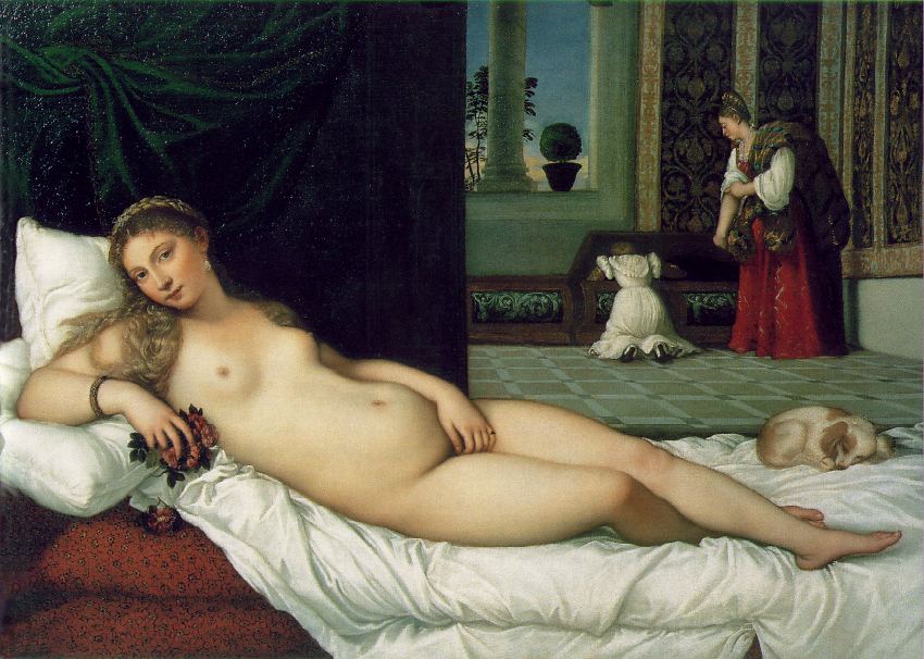 Venus of Urbino, by Titian (1538)